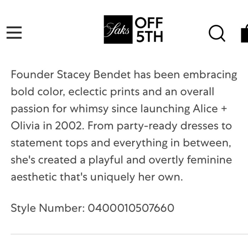 ALICE+OLIVIA MARYLEE SILK BLEND FLORAL OFF THE SHOULDER SEXY FEMININE BLOUSE - Picture 8 of 14